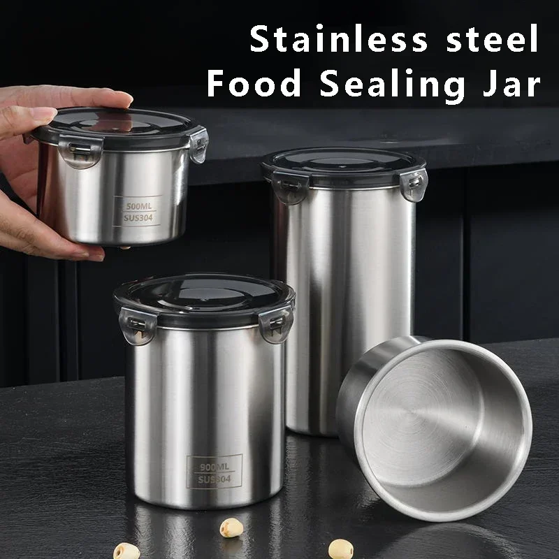 Food Like Snacks - Edelstahl Lebensmittel Behälter Versiegelt Tank Lebensmittel