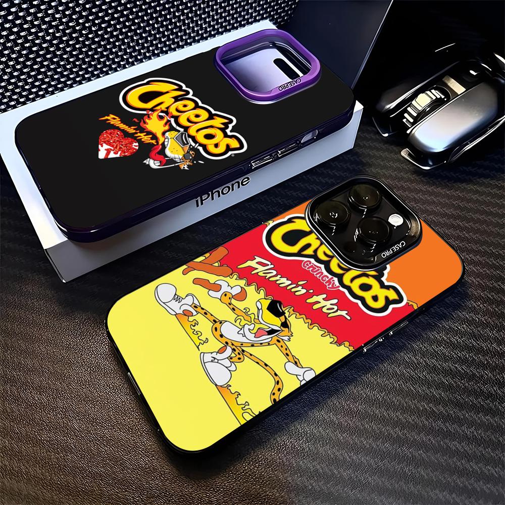 Food Snacks That Are Black - Snack-Food Cheetos Handyhülle für iPhone 17