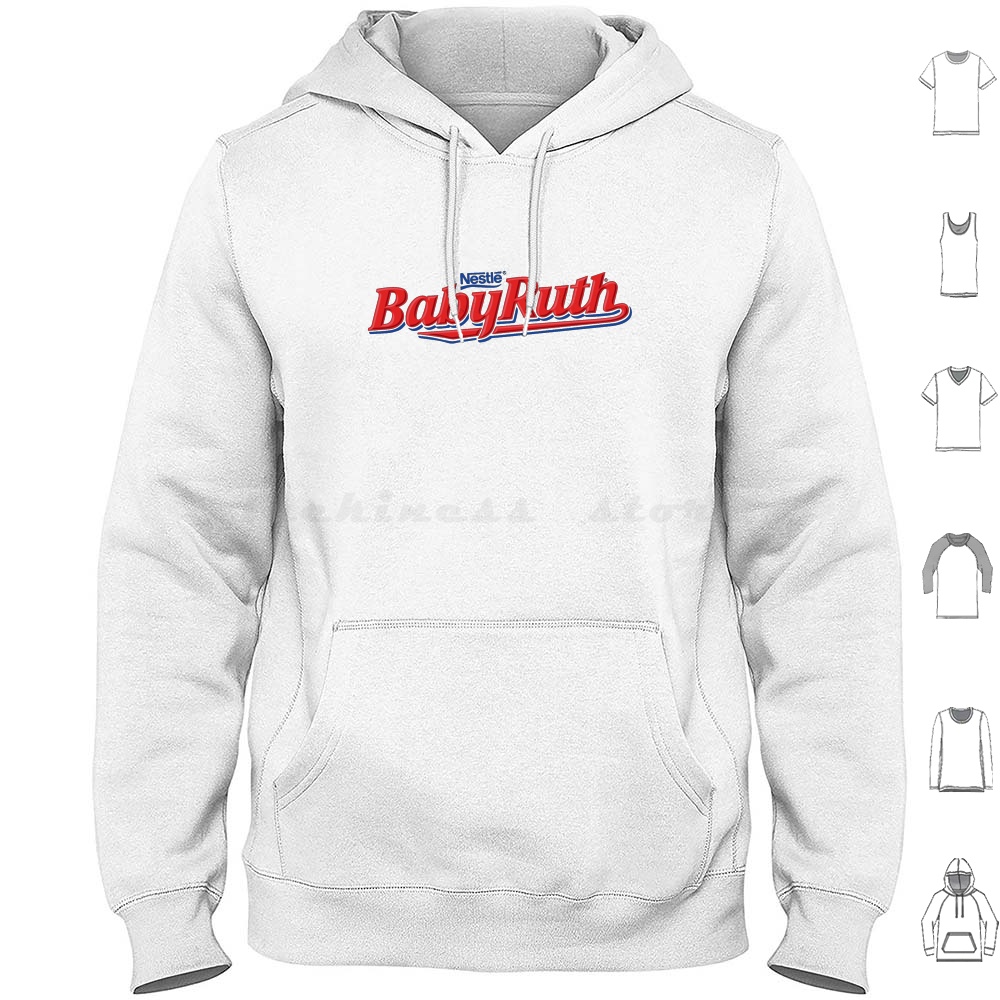 Food Group Snacks - Baby Ruth Schokoladengruppe Halloween-Kostüme Kapuzenpullover Langarm