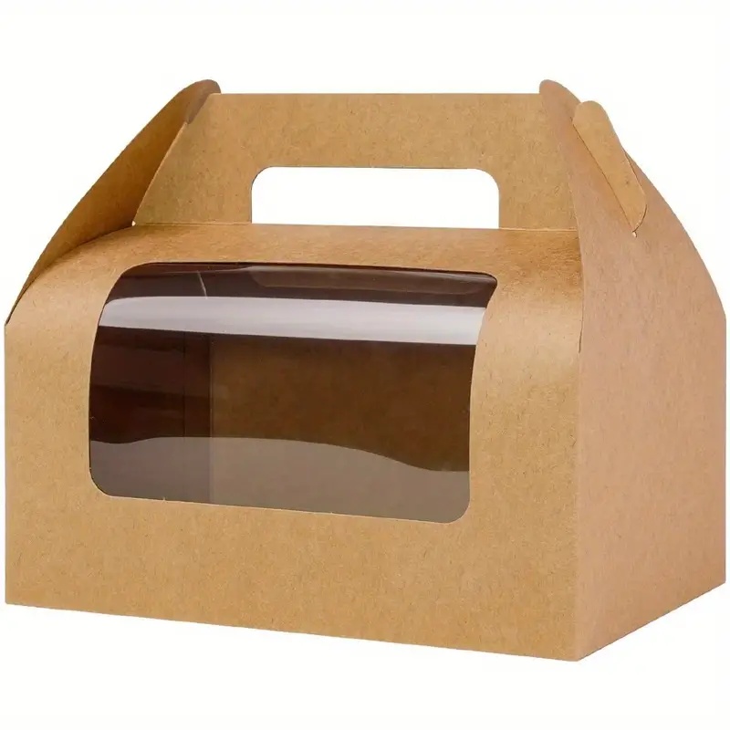 Food Like Snacks - 10/30 Stück mit Fenster, transparente Geschenkbox