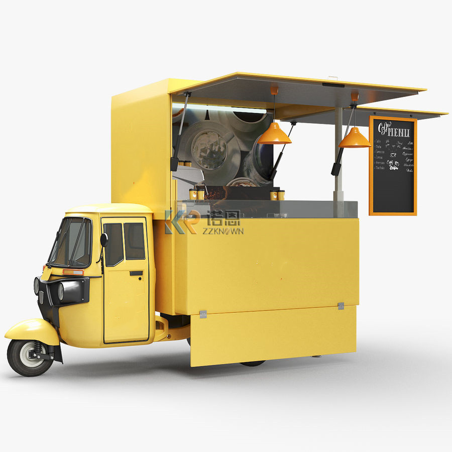 Street Food Snacks - Neue Design Straße Elektrische Dreirad Lebensmittel