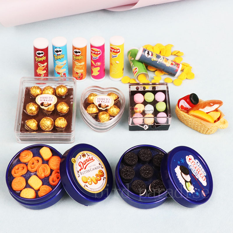 Food Like Snacks - 1/6 Miniatrue Puppen Essen Mini Schokolade