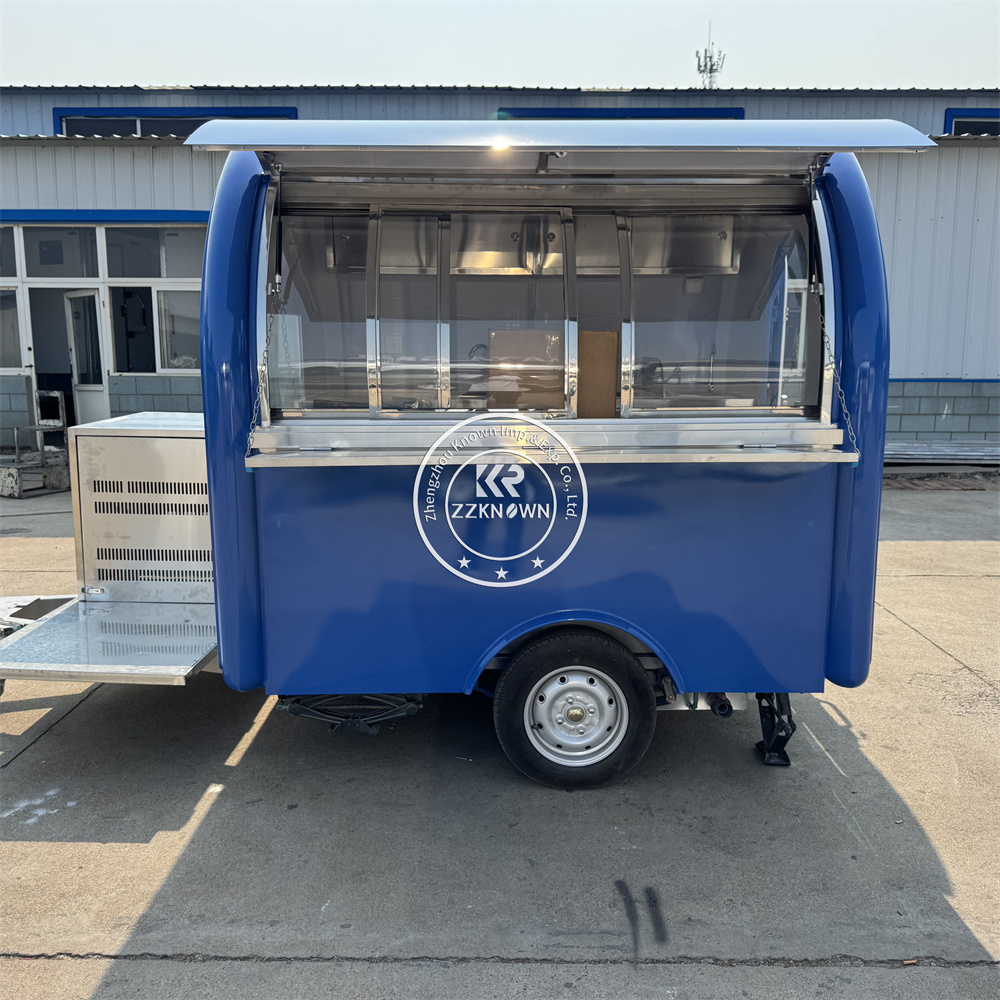 Street Food Snacks - Outdoor Mobile Bar Anhänger LKW Straße