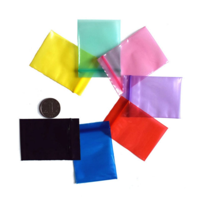Food Like Snacks - 50/100PCS Dicke PE Kunststoff Ziplock Schmuck