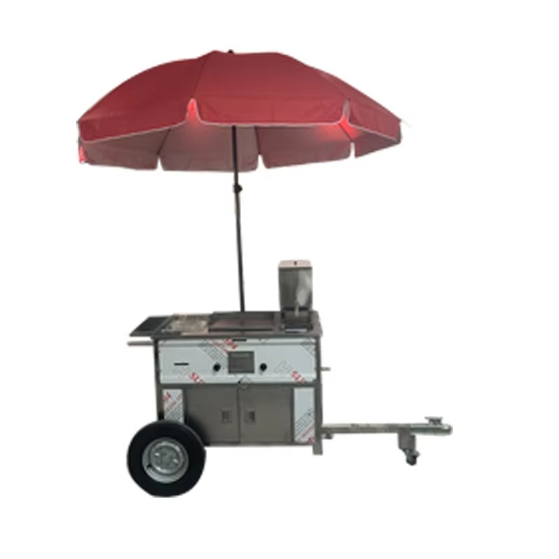Kompakter mobiler Imbisswagen  – Street Food Snacks Bewertung und Preis