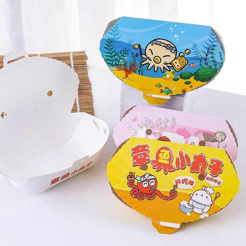 100Pcs Einweg Cartoon Octopus  – Street Food Snacks Bewertung und Preis