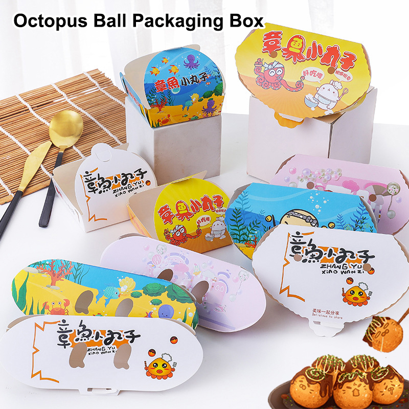 100Pcs Einweg Cartoon Octopus  – Street Food Snacks Bewertung und Preis