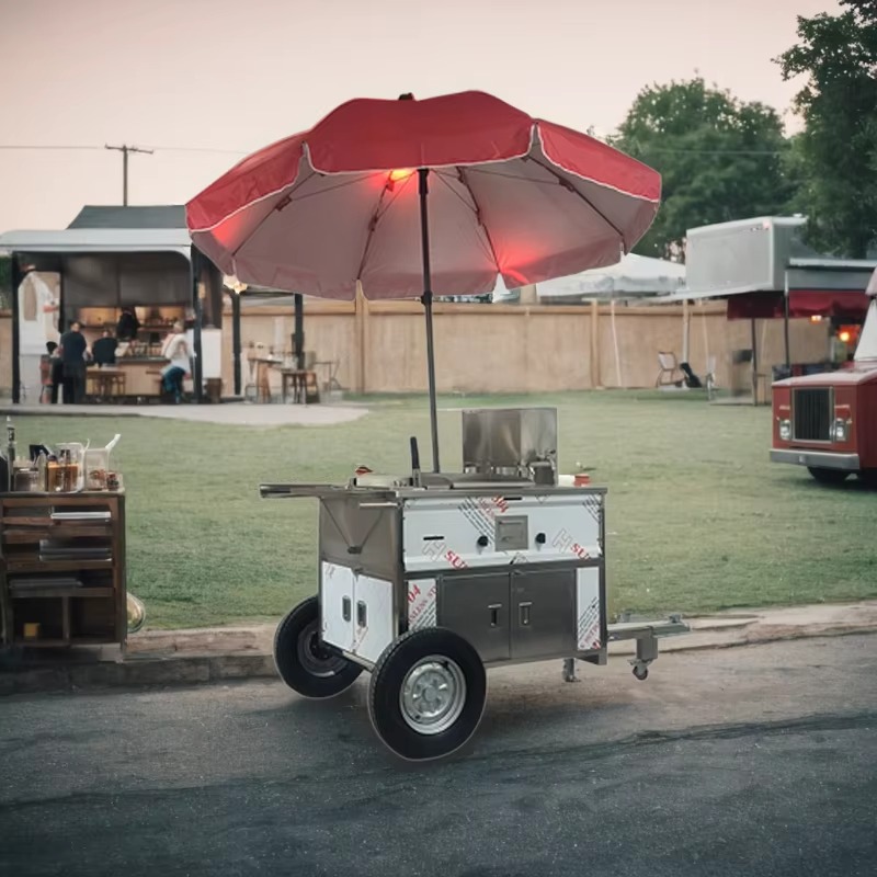 Mobiler Imbisswagen, abschlepp – Street Food Snacks Bewertung und Preis