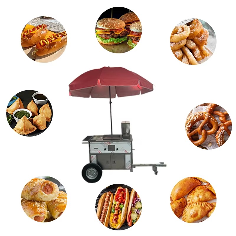 Mobiler Imbisswagen, abschlepp – Street Food Snacks Bewertung und Preis