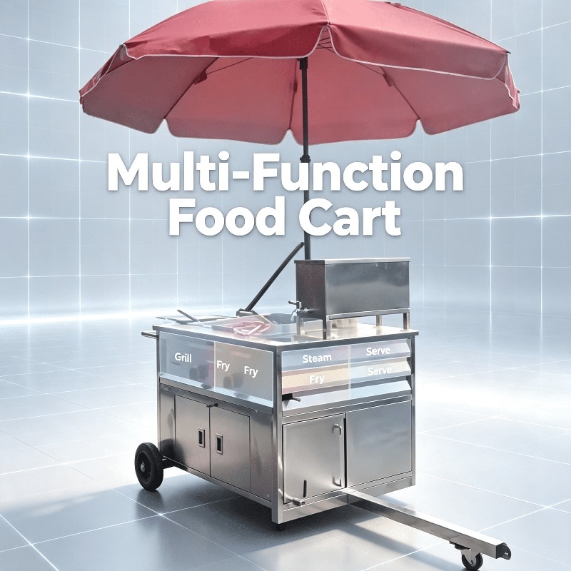 Mobiler Imbisswagen, abschlepp – Street Food Snacks Bewertung und Preis