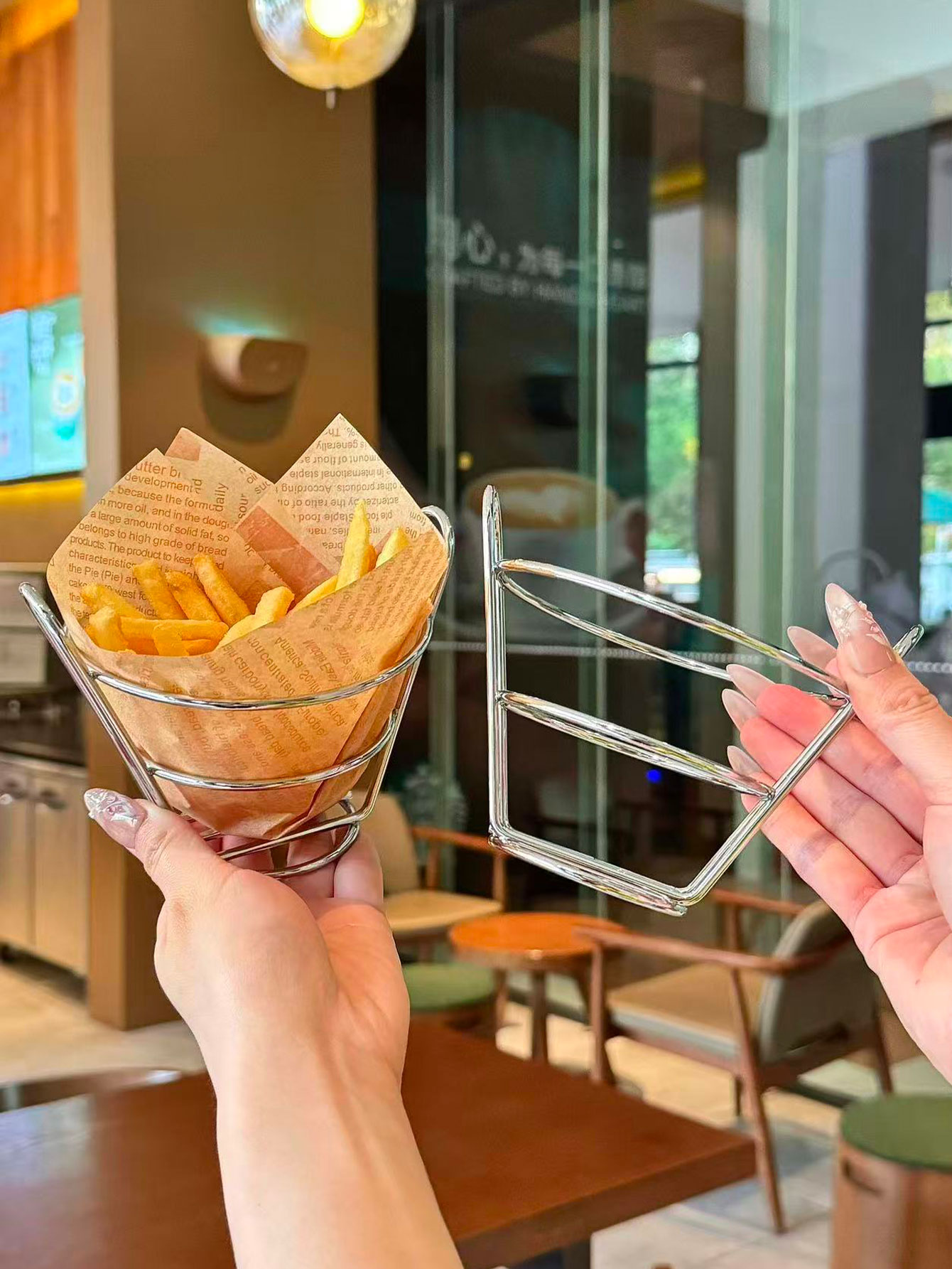 Amerikanischer Eisenkorb für S – Food Snacks With Iron Bewertung und Preis