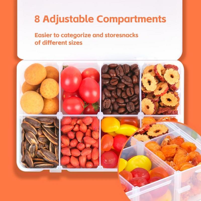 8-Gitter-Pillenetui, Snack-Box – Food Snacks With Iron Bewertung und Preis