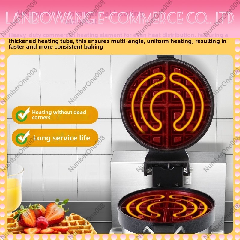 Rotierender Waffeleisen-Grill, – Food Snacks With Iron Bewertung und Preis