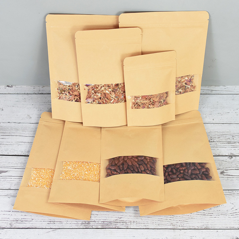 20/50 stücke Kraft Papier Zip- – Food Like Snacks Bewertung und Preis