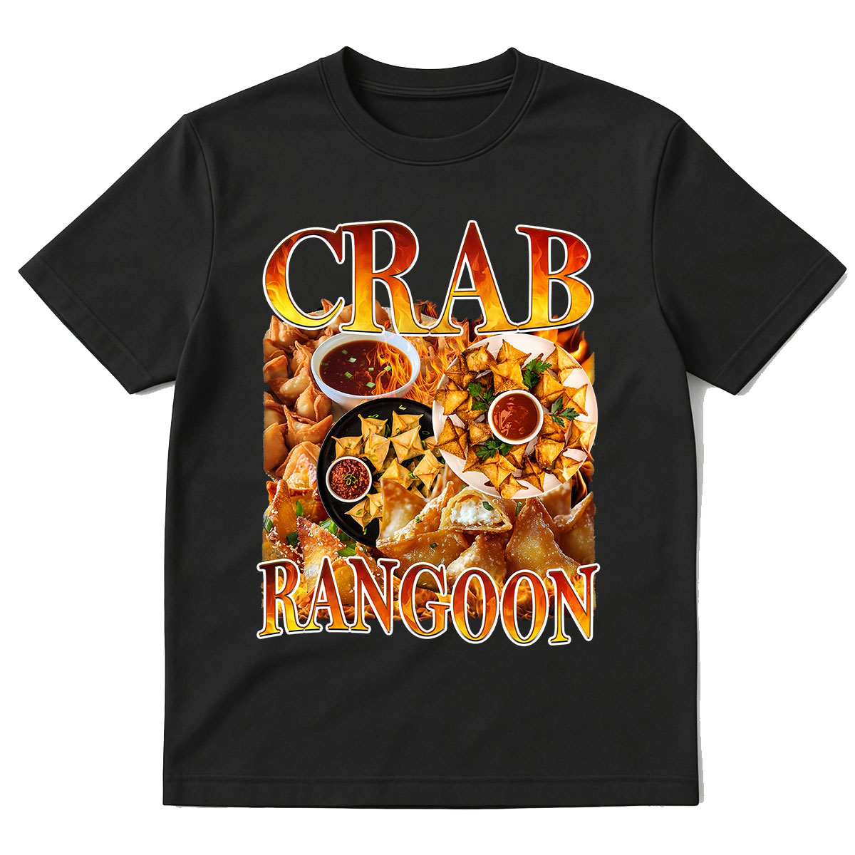 Crab Rangoon Vintage Food T-Sh – Food Snacks With Fiber Bewertung und Preis