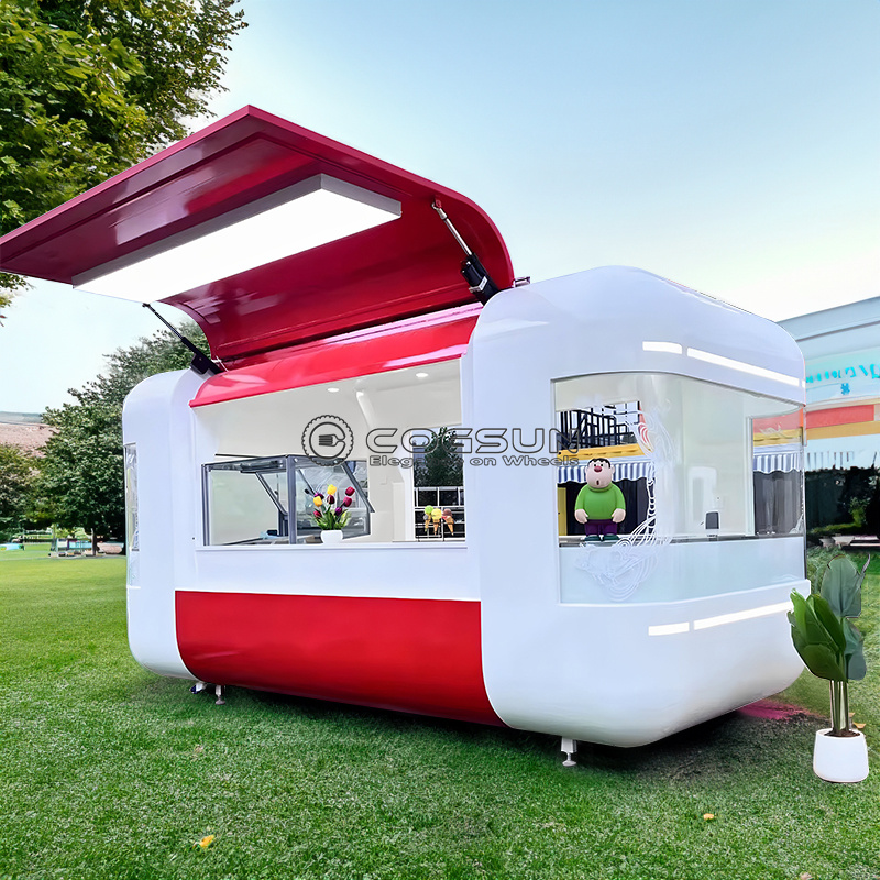 Street Mobile Food Trailer Piz – Street Food Snacks Bewertung und Preis