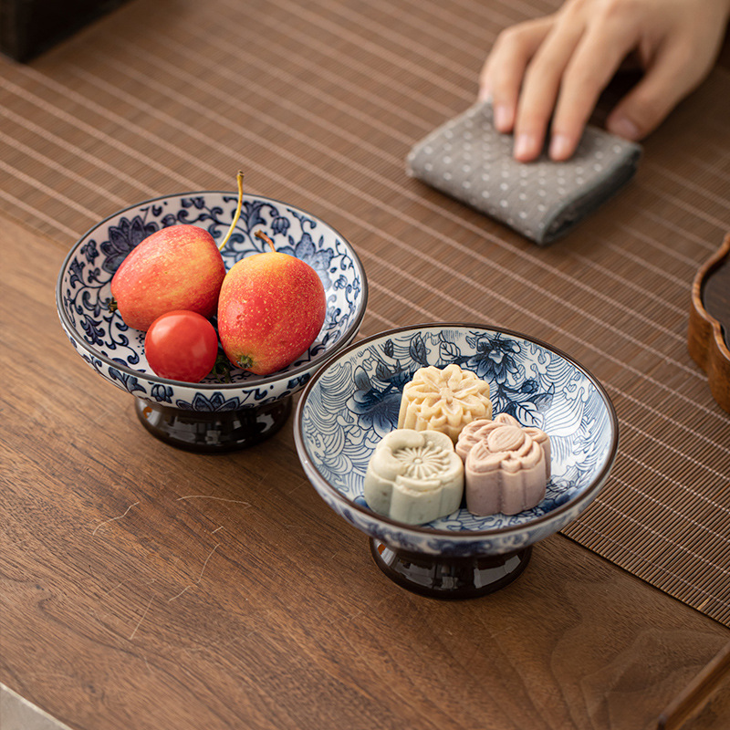 Retro blau und weiß chinesisch – Food Like Snacks Bewertung und Preis