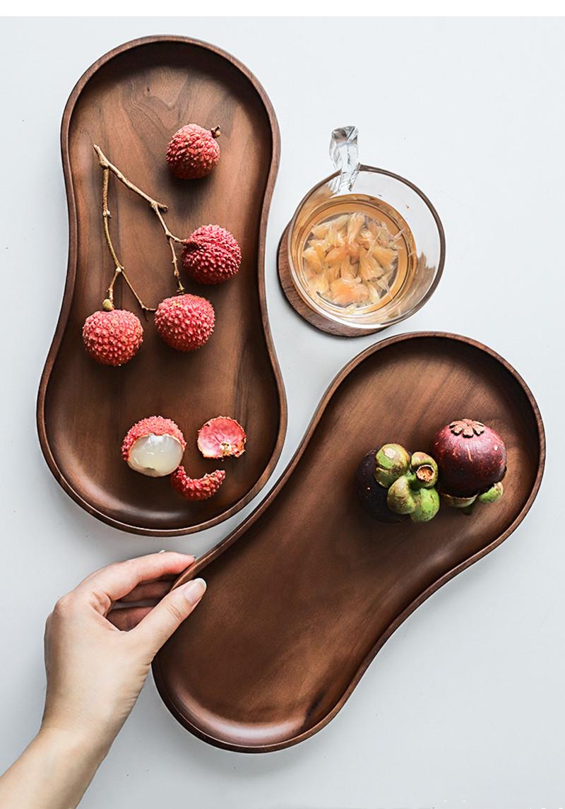 Schwarzes Walnuss-Tablett aus  – Food Snacks That Are Black Bewertung und Preis